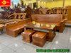 Bộ sofa góc hiện đại gỗ sồi nga 5 món tựa sơn thủy SFG012 - Ảnh 5