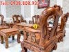 Bộ bàn ghế minh quốc đào gỗ cẩm lai tay 14 vân gỗ tuyển chọn -BBG269 - Ảnh 9