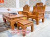 Bộ bàn ghế kim tượng trấn quốc gỗ gõ đỏ 6 món – BBG092_small 1