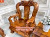 Bộ bàn ghế minh quốc đào gỗ cẩm lai tay 14 -BBG269 - Ảnh 8