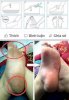Mặt nạ ủ chân có tác dụng bong lớp da chết & vết chai sần nứt nẻ ở bàn chân Qiansto - 1 ĐÔI - HX2018 - Ảnh 5