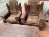 Bộ bàn ghế kiểu như ý hộp gỗ mun đuôi công - Đỗ Mạnh - Ảnh 14