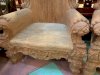 Bộ bàn ghế hoàng gia nguyên khối gỗ hương đá - Ảnh 11