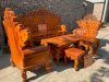 Bộ bàn ghế tân cổ điển hoàng gia gỗ gõ đỏ víp - Đồ gỗ Đỗ Mạnh - Ảnh 15