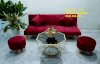 Bộ Sofa Giường Đỏ Đô vải Nhung ở Quy Nhơn l Nội thất giá rẻ Bình Định - Ảnh 4