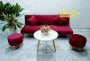 Bộ Sofa Giường Đỏ Đô vải Nhung ở Quy Nhơn l Nội thất giá rẻ Bình Định - Ảnh 5