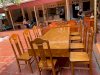 Bộ bàn ghế ăn 10 ghế gỗ hương xám - Ảnh 8