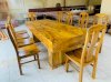 Bộ bàn ghế ăn 10 ghế gỗ hương xám - Ảnh 5