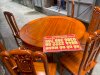 Bộ bàn ghế ăn kiểu bàn tròn gỗ gụ - Đồ gỗ Đỗ Mạnh - Ảnh 17