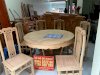 Bộ bàn ghế ăn kiểu bàn tròn gỗ gụ - Đồ gỗ Đỗ Mạnh - Ảnh 9