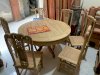 Bộ bàn ghế ăn kiểu bàn tròn gỗ gụ - Đồ gỗ Đỗ Mạnh - Ảnh 8