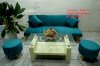 Sofa Xanh Ngọc Vải Nhung 01 - Ảnh 7