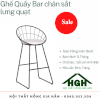 Ghế quầy Bar chân sắt Tp.HCM Hồng Gia Hân T1029 - Ảnh 2