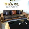 Sofa gỗ sồi chữ U TP822 Plus - Nội thất Thiên Phú - Ảnh 8