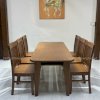 Bộ bàn ăn 6 ghế gỗ sồi hThiên Phú - Ảnh 9