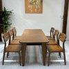 Bộ bàn ăn 6 ghế gỗ sồi hThiên Phú - Ảnh 3