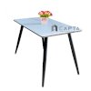 Bộ bàn ghế phòng ăn gia đình 6 ghế đơn giản SD TN1225-12EW / LUX 30A-P | Nội thất CAPTA_small 0