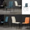 Bộ bàn ghế ăn nhà hàng chân sắt mặt đá 6 ghế bọc nệm | SD TN1229-14E / LUX 17A-P | Nội thất CAPTA - Ảnh 4
