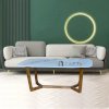 Bàn sofa bàn trà mặt đá chữ nhật chân gỗ | TS0960-12E | Nội thất Capta_small 1