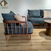 Bộ sofa gỗ phòng khách Castlery Wayne SFCC018 - Ảnh 6
