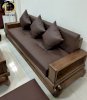 SOFA GỖ SỒI VĂNG ĐÙI GÀ MÀU WALNUT TP 162-2 - Ảnh 6