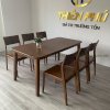 Bộ bàn ghế ăn 6 ghế gỗ sồi Nga tựa lưng cong Thiên Phú Furniture - Ảnh 4