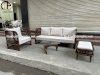 Bộ sofa gỗ mây phòng khách Indochine - Thiên Phú - Ảnh 2