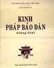 Kinh Pháp Bảo Đàn Giảng Giải