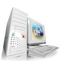 Máy tính Desktop Thánh Gióng T770 945G (Intel Core 2 Duo E6300 (2MB L2, 2*1.86 GHz, 1066MHz FSB), 512MB DDR2 / 80GB SATA /CMS color monitor 17") Windows Vista Starter