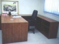 Desk with side desk D188-3GY