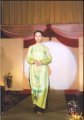 Ao dai in silk with handpainting 10004