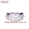NB082 - Nhẫn bạc đá