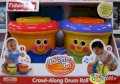 Fisher Price Crawk-Along Drum Roll 8845