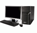Máy tính Desktop Acer Aspire M1610 (PT.SA00C.006) , Intel Celeron 420 (1.6GHz, 512KB L2 cache, 800MHz FSB, 64bit) ,512MB DDRam2 , 160GB 7200rpm SATA HDD , Linux , LCD 15.4inch WXGA 1516WB