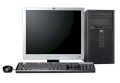 Máy tính Desktop HP-COMPAQ DX2300 (RV798AV) (Intel Core Duo E2140 (2x1.6GHz, 1MB Cache, 800Mhz FSB), 512MB DDR2, 80GB HDD SATA, PC Dos, CRT 17inch)