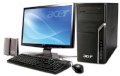 Máy tính Desktop Acer Aspire M1610 (015), (Intel Pentium D925 3.0 GHz, 512MB RAM, 160GB HDD, PC DOS, Màn hình LCD AL1516WB 15 inch)