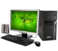 Máy tính Desktop Acer Aspire M1610 (015), (Intel Pentium D925 3.0 GHz, 1GB RAM, 160GB HDD, PC DOS, Màn hình LCD AL1516WB 15 inch)