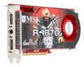 MSI R4870-T2D512 (ATI Radeon HD 4870X2, 512MB, 2560-bit, GDDR5, PCI Expressx16 2.0) 