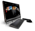 Máy tính Desktop HP Touchsmart IQ526 (Intel Core 2 Duo T6600 2.20GHz, 4GB RAM, 640GB HDD, VGA NVIDIA GeForce 9300 M GS, LCD 22 inch, Windows Vista Home Premium)