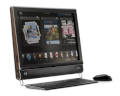 Máy tính Desktop HP TouchSmart IQ507 PC (KT588AA) (Intel Core 2 Duo T5850 2.16GHz, 4GB RAM, 500GB HDD, 22 inch, Windows Vista Home Premium )