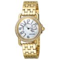 Pierre Cardin Women's Time Couture Collection Revue Gold-Plated Watch PC068782006