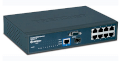 TRENDnet TEG-S811Fi 8-Port 10/100Mbps Layer 2 Managed Switch with Gigabit Copper and Mini-GBIC Slot 