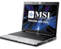 MSI PR620 (Intel Core 2 Duo T5550 1.83Ghz, 1GB RAM, 120GB HDD, VGA GMA X3100, 15.4 inch, Free Dos)