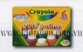 Bút màu crayola CR 54-1204-6ct washable kid’s paint