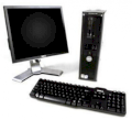 Máy tính Desktop Dell OptiPlex 760 (Intel Core 2 Duo E7400 2.8GHz, 2GB RAM, 250GB HDD, VGA Intel GMA 4500, Monitor DELL E1909W 19 inch, PC DOS )