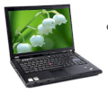 Lenovo Thinkpad R61 (7733-BG2) (Intel Core 2 Duo T8100 2.1Ghz, 2GB RAM, 160GB HDD, VGA Intel GMA X3100, 14.1inch, Windows Vista Downgrade XP Professional) 