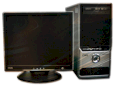 CMS Scorpion (S158-03) (Intel Core 2 Duo E8400 3.0GHz, RAM 4GB, HDD 500GB, VGA onboard, Linux, không kèm theo màn hình)