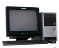 Máy tính Desktop FPT ELEAD M335 f42363 (Intel Celeron E1400 2.0GHz, 1GB RAM, 250GB HDD, VGA Intel GMA X3100, Monitor 19 inch, Free Dos)