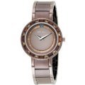  Dkny Crystal Bronze Tone Bracelet Ladies Watch-NY3900