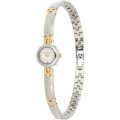  Bulova Women's Petite Two-Tone Bracelet Watch (White)-98T19